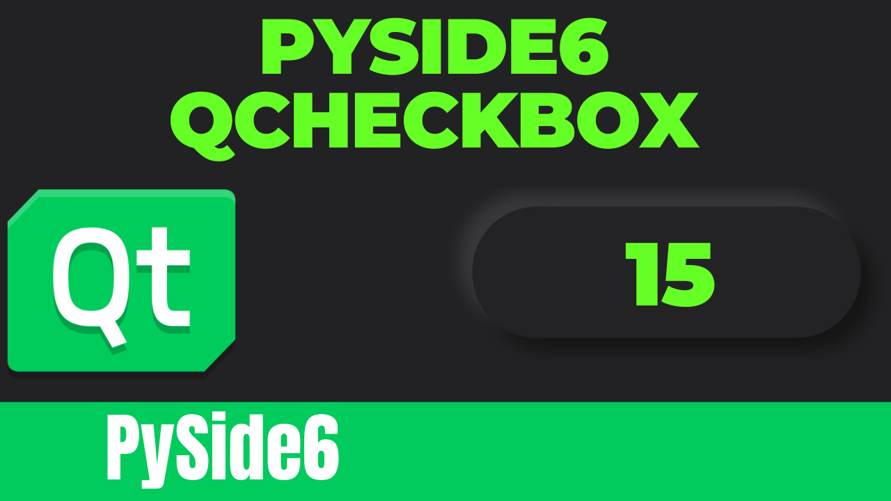 Implementing QCheckBox for Multiple Selections in PySide6